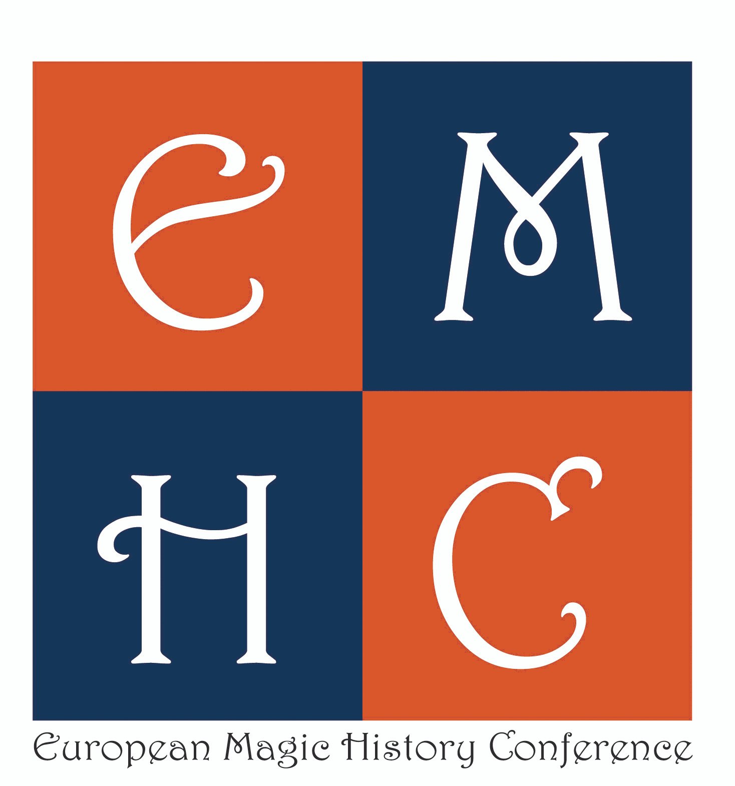 The logo of the European Magic History Conference, EMHC